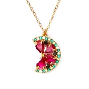 NWT Kate Spade Watermelon 🍉🍉🍉🍉 Pendant Necklace